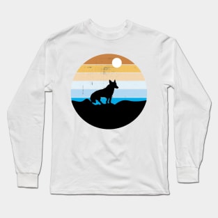 Coyote Brown Long Sleeve T-Shirt